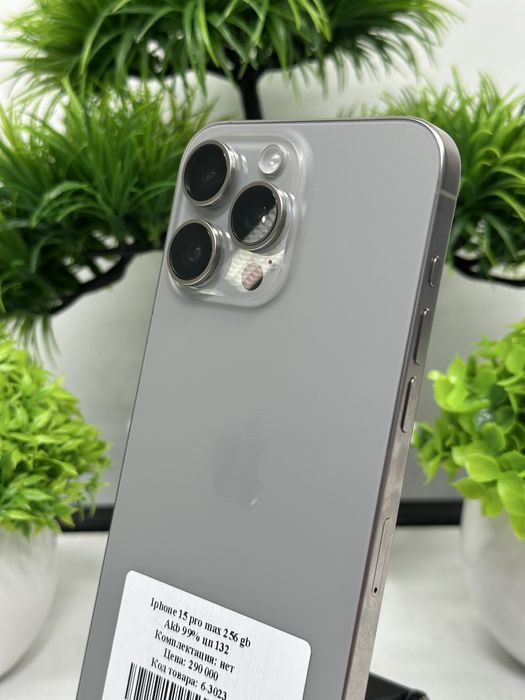 Iphone 15 pro max 256 gb Akb 99% цп 132