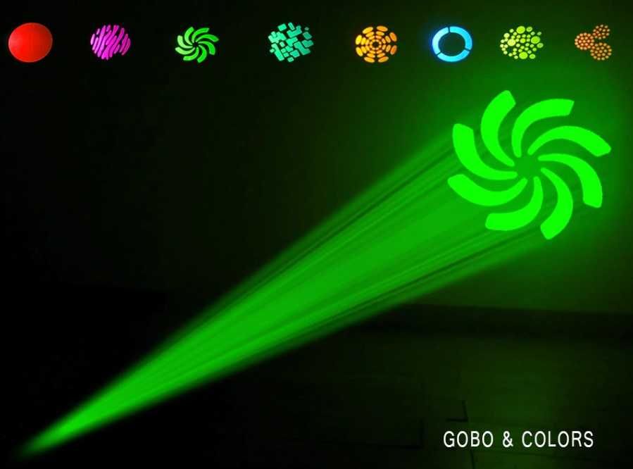 Moving Head Spot LED 60 W NOU