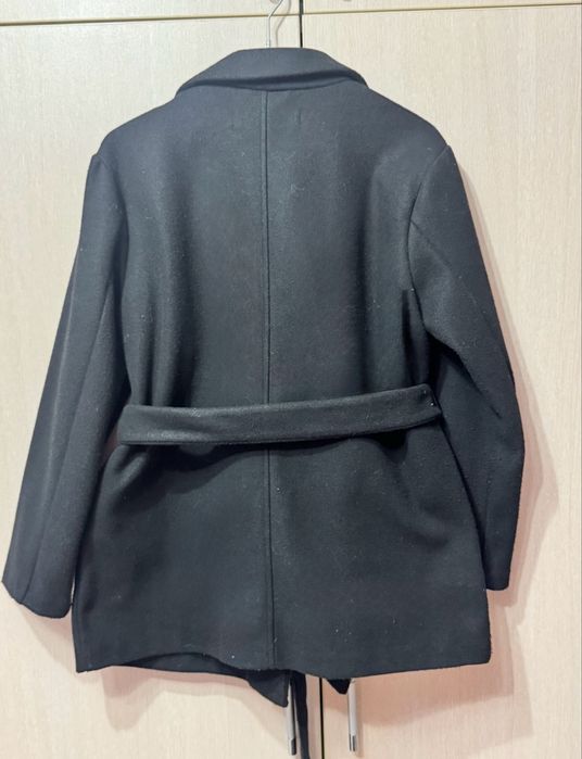 Zara ново сиво палто и черно