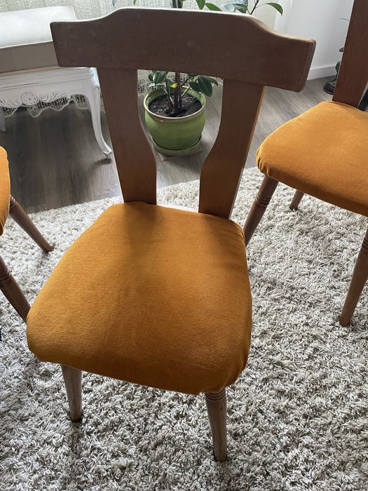 Set 6 scaune lemn masiv