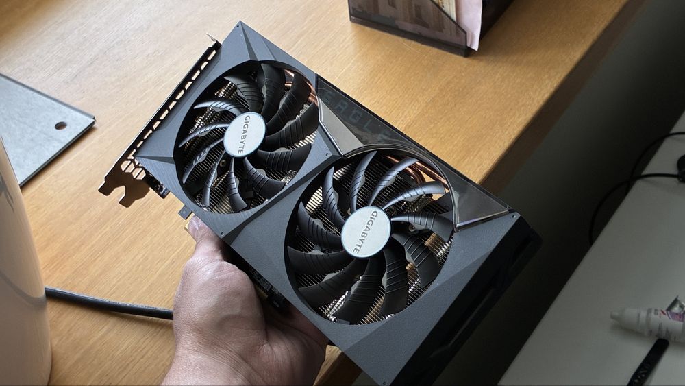 Видеокарта, RTX 3060ti, Gigabyte Eagle