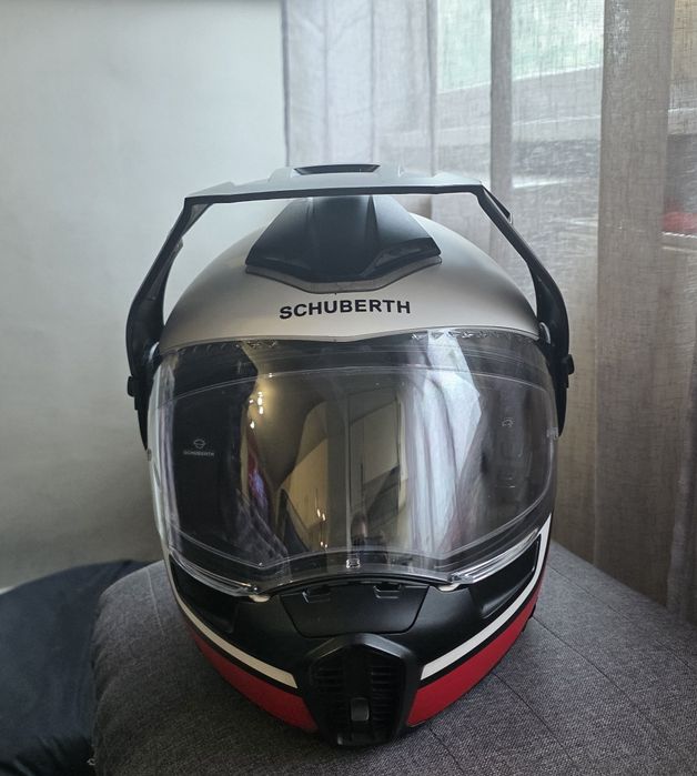 Casca moto Schuberth E1 cu intercom Sena SC10U, marimea L