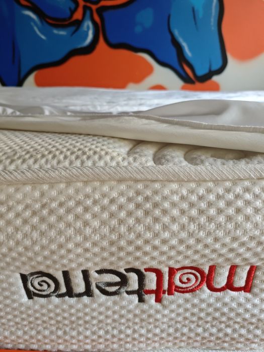 Оранжево легло/спалня + бюро 115×210см