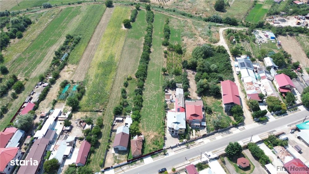 Teren  4.699mp sat Milcov de vanzare la sosea