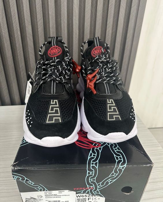 Versace Chain Reaction Albi / Negru toate mărimile