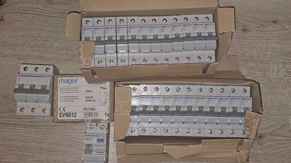 Sigurante automate și aparataj modular HAGER