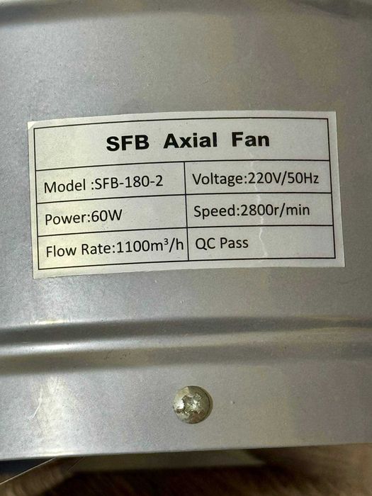 Osiyovoy ventilyatorlar Xitoy 220v Ventilyatsiya mahsulotlari