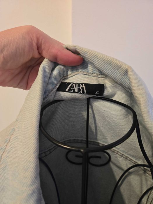 Geaca blugi lunga Zara