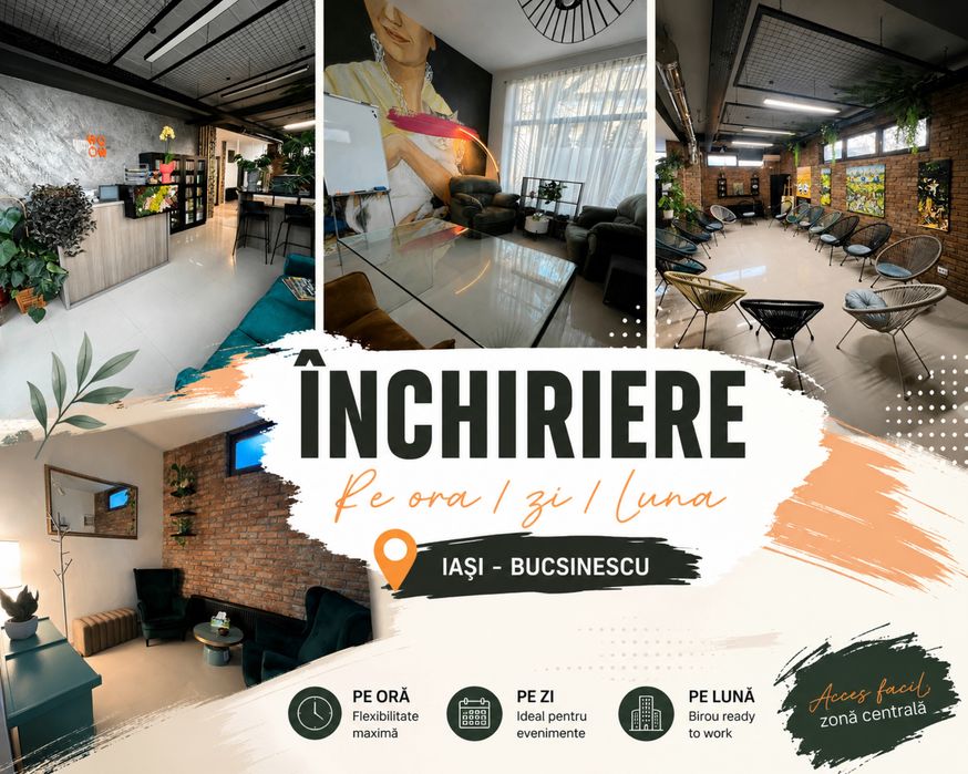 Cabinet psihoterapie, sala de cursuri de inchiriat