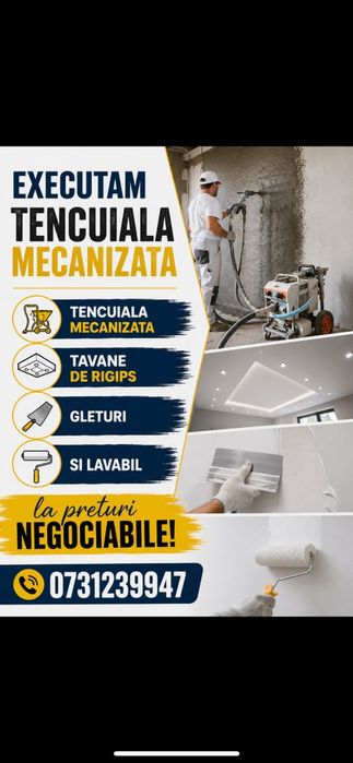 Tencuiala mecanizata