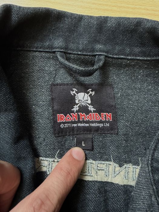 Iron Maiden The Final Frontier дънково яке Л размер