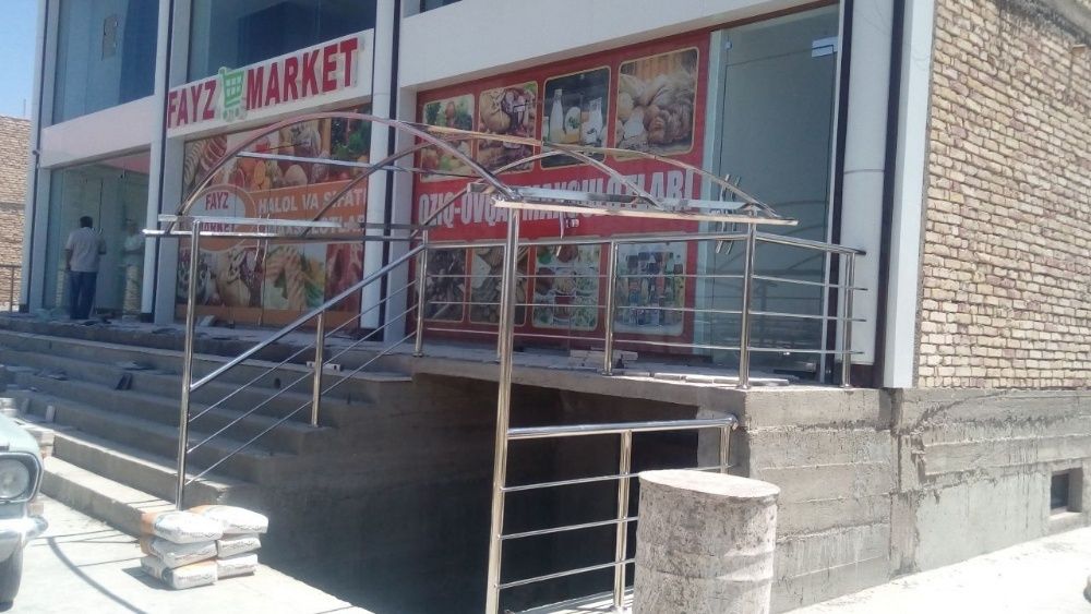 Перила из нержавеющей стали, Ограждения, Поручни из Нержавейки