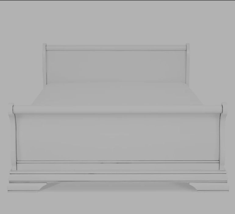 Pat ALB Mobexpert 140x190 + saltea & somieră GRATIS – OFERTĂ