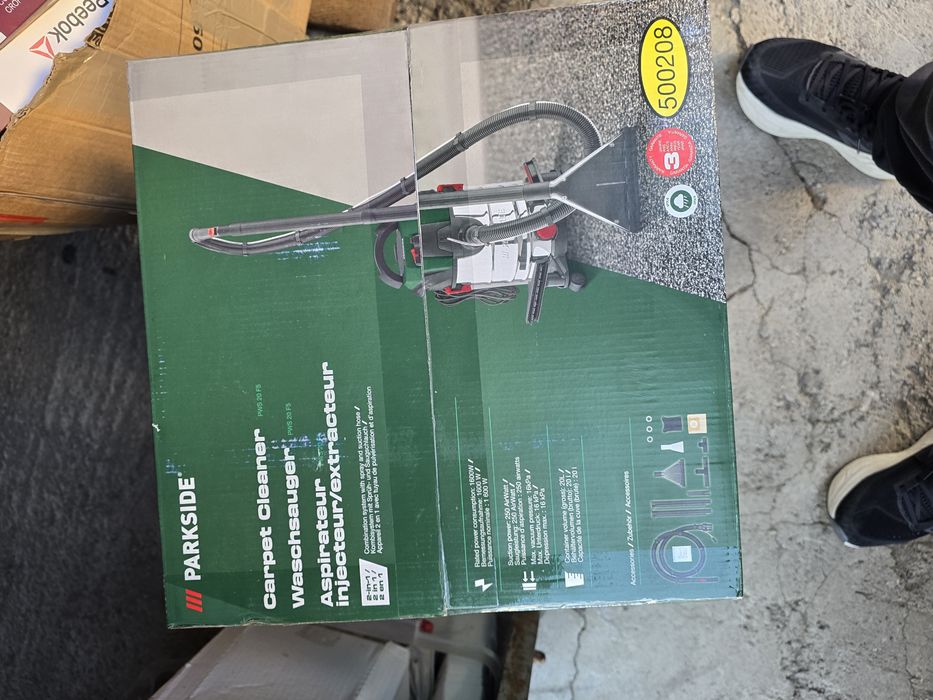 Aspirator cu extracție parkside PWS 20 F5, sigilat