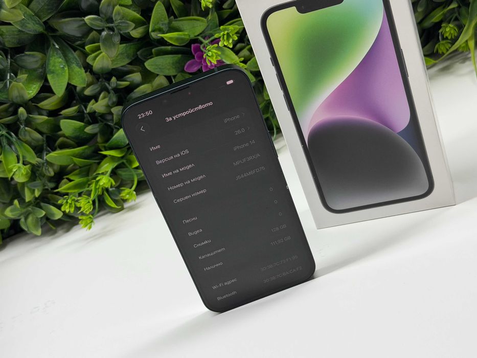 ! ТоП ! iPhone 14 128GB Midnight Гаранция (35391)