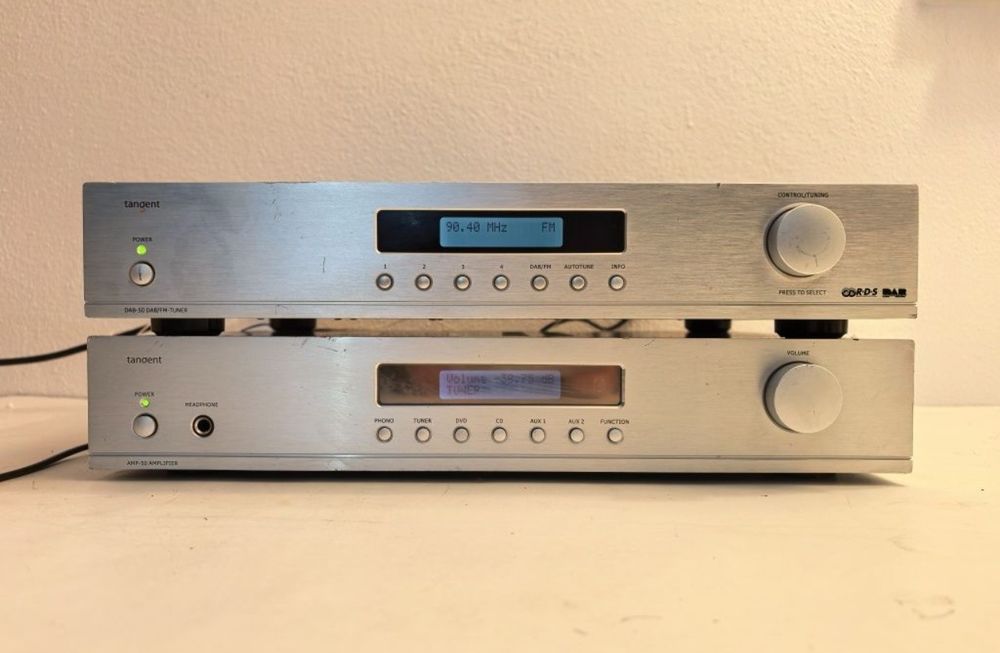Amplificator Tangent AMP 50 si Tuner DAB 50