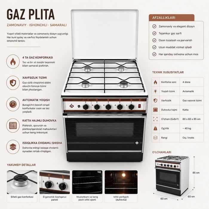 Yangi Brest gaz plita