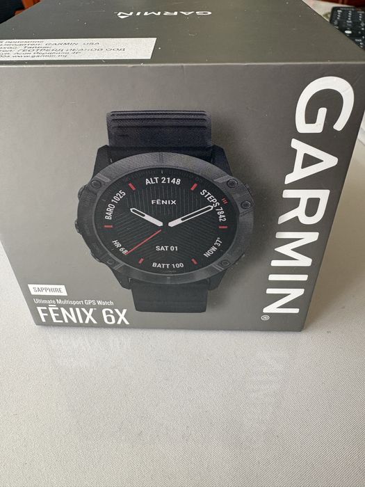 Часовник Garmin Fenix 6x Sapphire