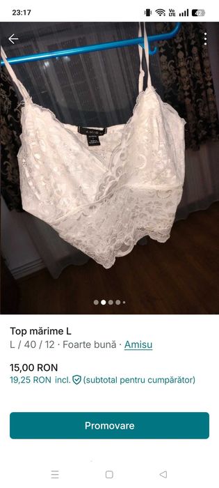 Top dama mărime L New Yorker