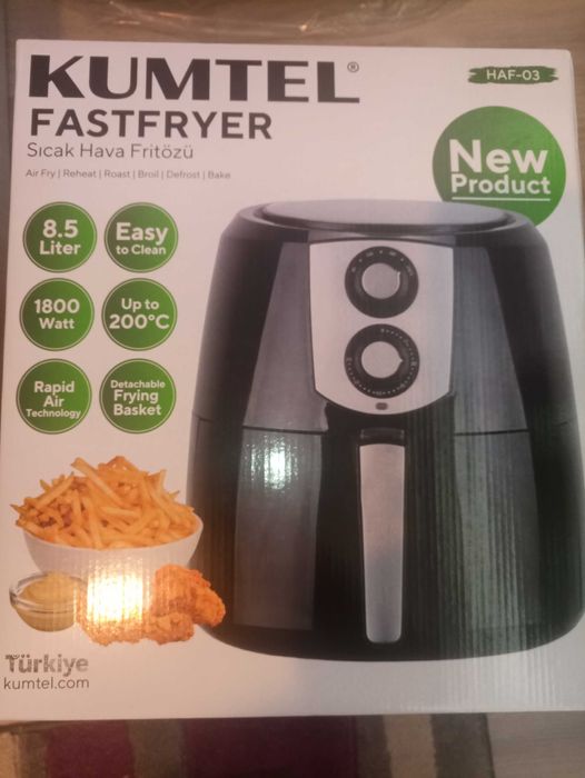 AirFryer Kumtel HAF-03 /8.5L 1800W /up to 200 degrees /60min.time