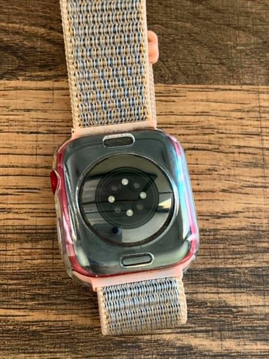 Смарт часовник Apple Watch 7 червен 85% батерия