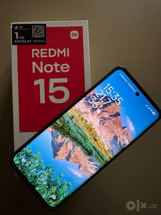 Redmi note 15 abmenga kuchli telga (pro pluslar kerak)