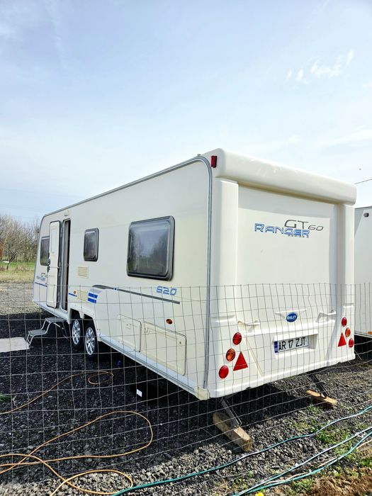 Rulota  BAILEY Ranger 2008 înmatriculată , pat fix , trei zone