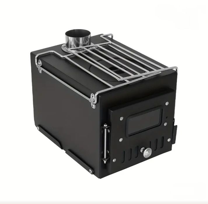 Портативная кемпинговая печь дровяная для палатки новый