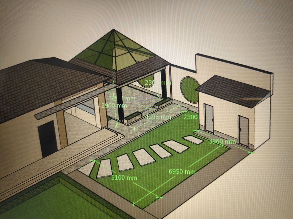 Беседки и модульные дома.