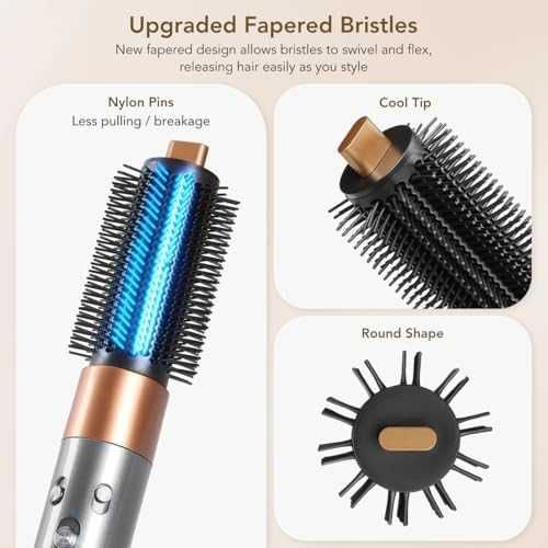 Нов Аксесоар кръгла четка Dyson Airwrap HS01/HS05/HS08 обем къдрици