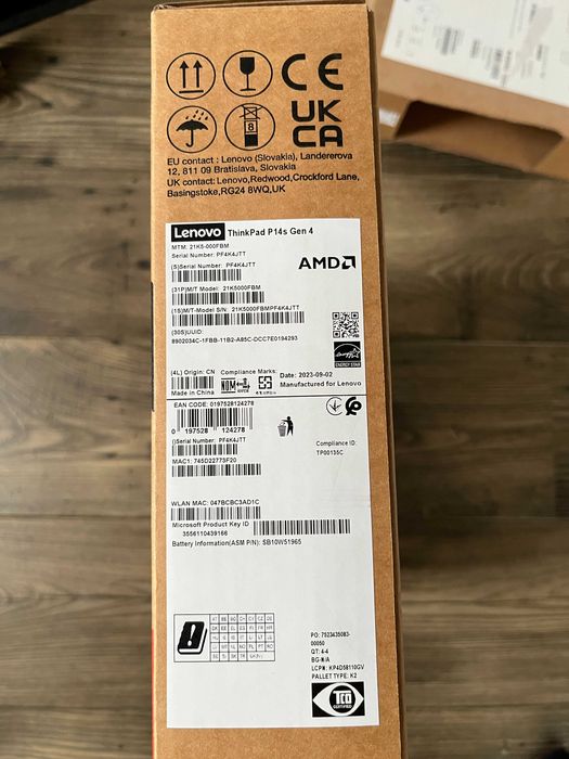 Lenovo ThinkPad P14s Gen 4 (AMD)