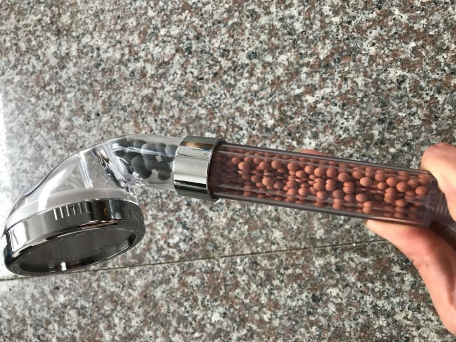 СПА душ слушалка с германиий и турмалин / Размерът и е универсален!