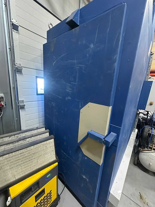 Linie completa de vopsire in camp electrostatic cu vopsea pulbere