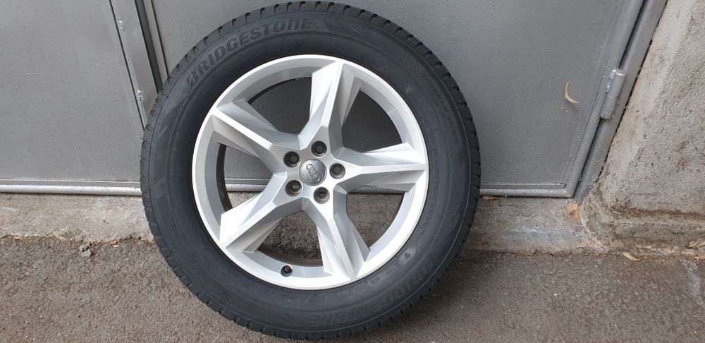 4 Roti Alu 255/55/19  Q7 Bridgestone Dot 2024 IARNĂ M+S  imp.Germ.