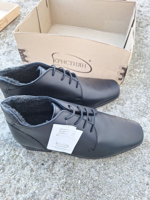 Мъжки обувки - естествена кожа