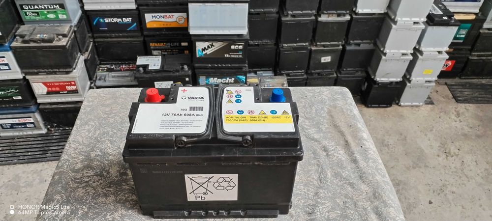 Акумулатор 70 ач, AGM гаранция и доставка