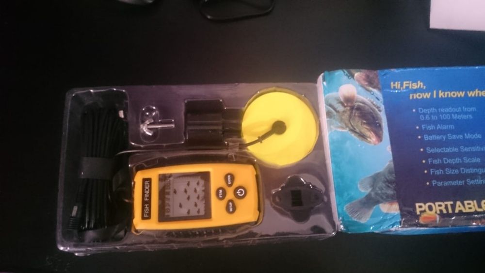 Эхолот для поиска рыбы