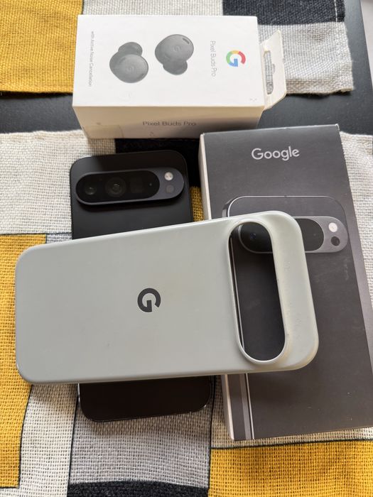 Google Pixel 9 Pro XL + Pixel Buds Pro слушалки