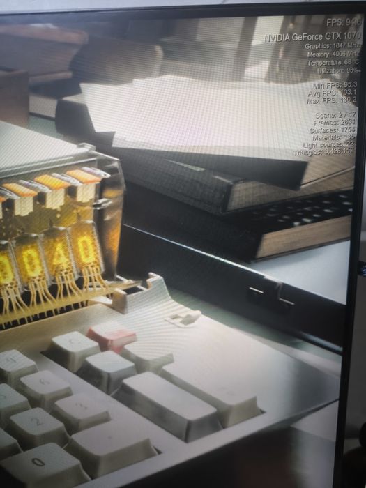 Видеокарта GTX 1070 8gb.