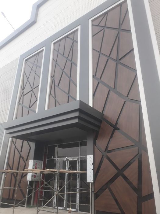 Алюкобонд аликафон алкафон алупан alikafon Fasad usta samarqand