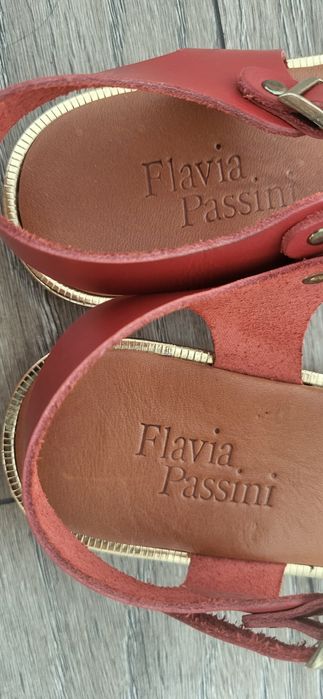 Sandale Flavia Passini, nr. 39, piele naturala, noi
