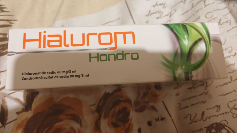 Hialurom Hondro solutie injectabila in seringa preumpluta, 3 ml, Rompharm