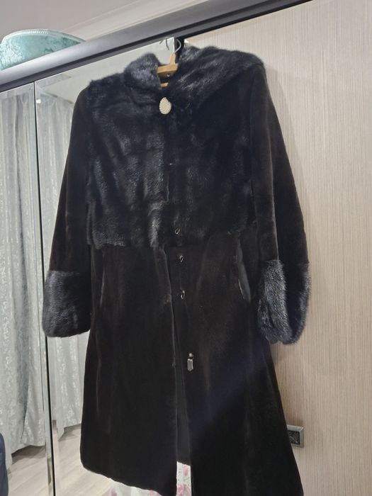 Шуба норковая б.у