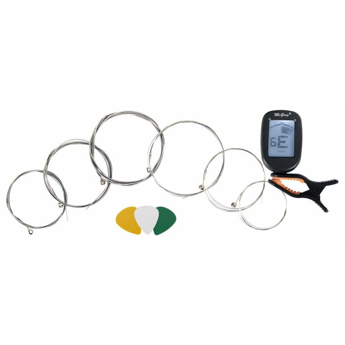 Set chitara electrica McGrey Rockit Guitar ST Rosu