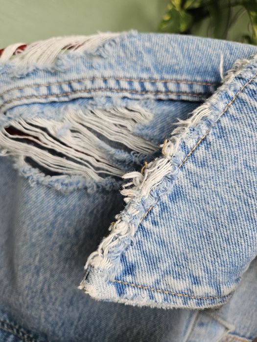 Джинсовая куртка рубашка Zara