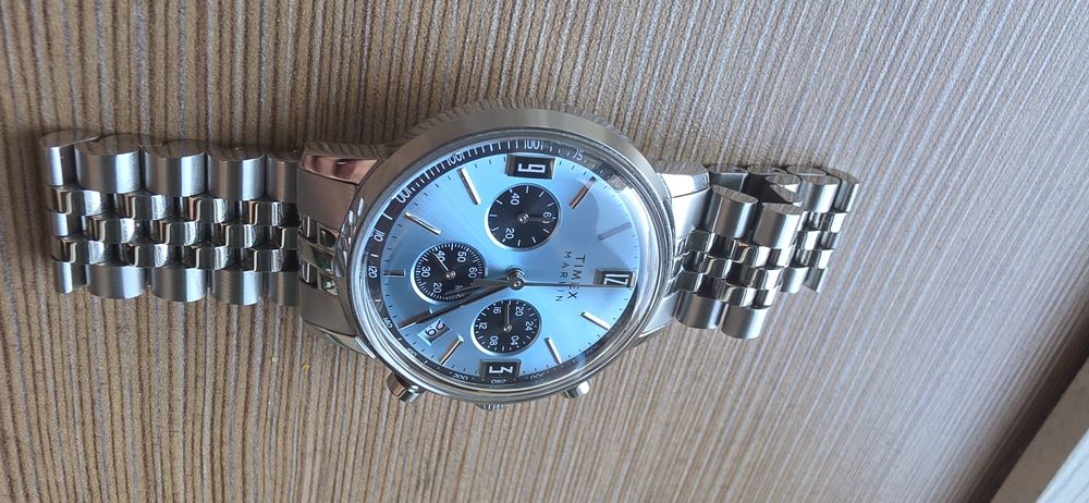 Timex Marlin ice blue