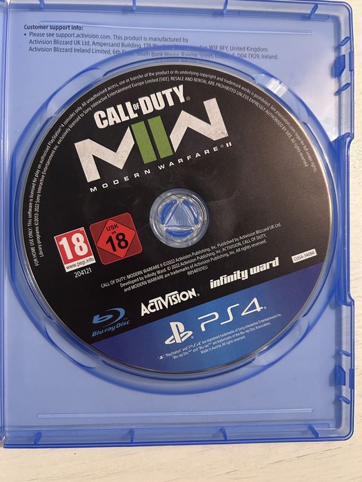 Call of duty MW2 PS4