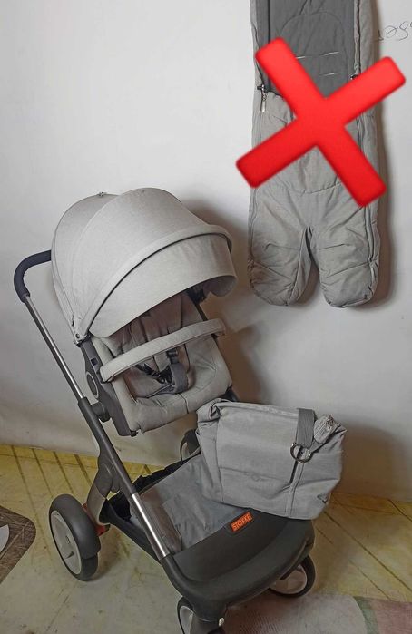 Stokke Crusi Детска количка grey melange