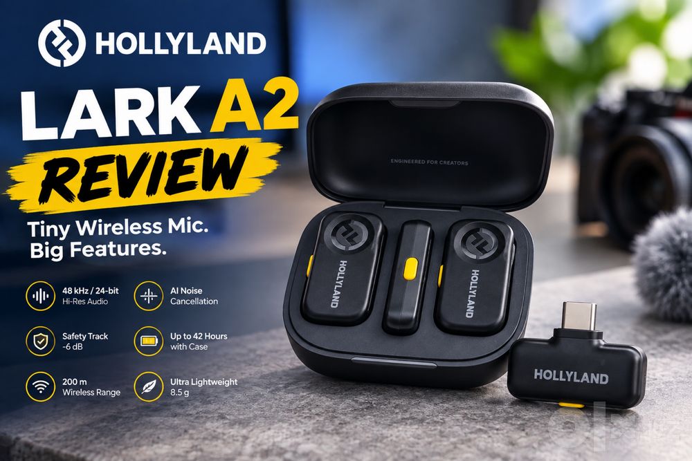Hollyland Lark A2 Wireless Microphone Duo — беспроводной микрофон