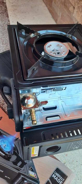 НОВИ газови печки и котлони за къмпинг и риболов